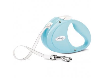 Flexi Puppy pásek 2 m sv. modré 12 kg