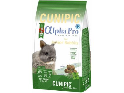 Cunipic Alpha Pro Rabbit Junior - králík mladý 1,75 kg  + 3% SLEVA Slevový kupón: extra