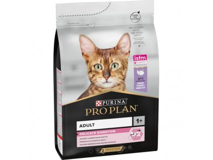 Pro Plan Cat Adult Delicate Digestion krůta 3 kg