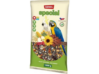 Darwins Speciál velký papoušek 1 kg