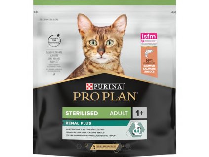 Pro Plan Cat Adult Sterilised Renal Plus losos 400 g