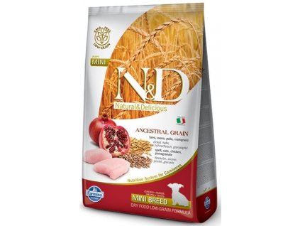 N&D LOW GRAIN Dog Puppy Mini Chicken & Pomegranate 2,5 kg