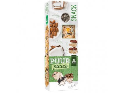 PUUR pauze dr.savec - tyč., ořechy 110 g  + 3% SLEVA Slevový kupón: extra