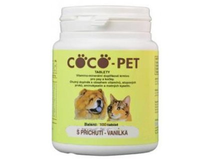 Coco Pet vanilka 100 tbl