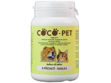 Coco Pet vanilka 50 tbl