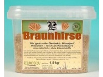 EPONA Braunhirse Geschotet - Drcené hnědé proso 1,5 kg