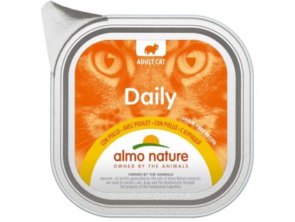 Almo Nature Daily Menu cat van. kuře 100g