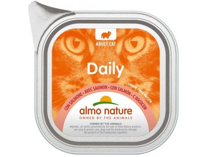 Almo Nature Daily Menu cat van. losos 100g