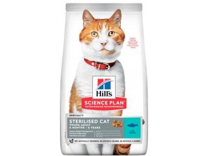 Hill's Science Plan Feline Adult Sterilised Tuna Dry 10 kg