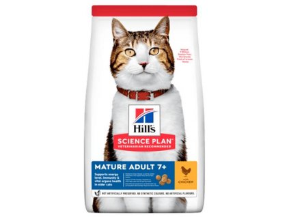 Hill's Science Plan Feline Mature Adult 7+ Chicken Dry 1,5 kg