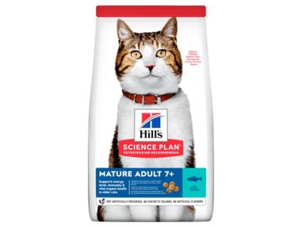 Hill's Science Plan Feline Mature Adult 7+ Tuna 10 kg