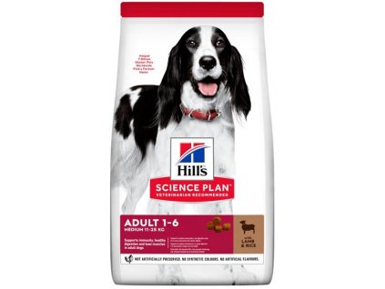 Hill's Science Plan Canine Adult Medium Lamb & Rice 2,5 kg