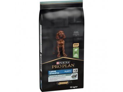 Pro Plan Puppy Large Athletic Sensitive Digestion jehně 12 kg