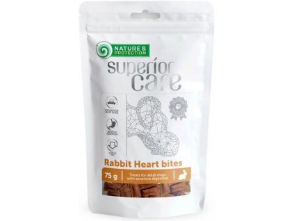 Nature's Protection Superior Care Dog Snack králičí kousky 75 g  + 3% SLEVA Slevový kupón: extra