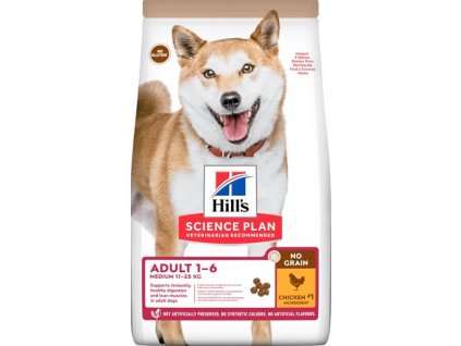 Hill's Science Plan Canine Adult Medium No Grain Chicken 14 kg