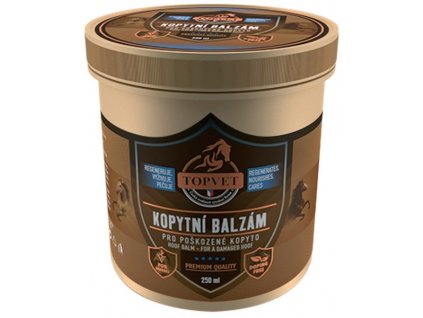 Kopytní balzám pro poškozené kopyto 250ml Topvet