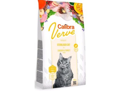 Calibra Cat Verve Grain Free Sterilised Chicken&Turkey 3,5 kg