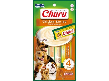 Inaba Churu dog snack kuře 4x14 g