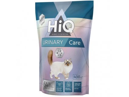 HiQ Cat Dry Adult Urinary 400 g  + 3% SLEVA Slevový kupón: extra