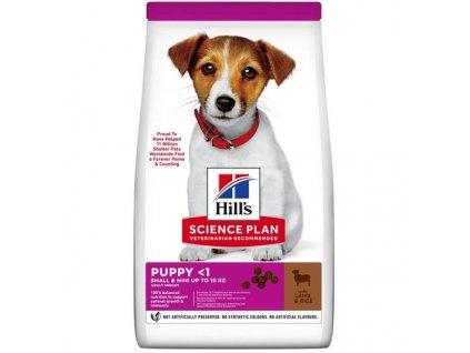 Hill's Science Plan Canine Puppy Small & Mini Lamb & Rice Dry 6 kg