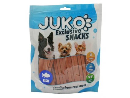 JUKO Snacks Salmon strips 250 g