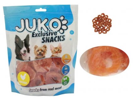 JUKO Snacks Chicken Soft ring 250 g