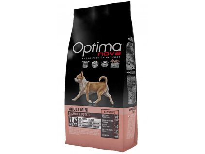OPTIMAnova Dog Adult Mini Sensitve Salmon & Potato GF 800 g