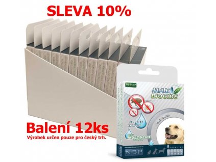 Max Biocide Spot-on Dog repelentní kapsle, pes 5 x 1 ml (12 ks) SLEVA 10 % !CZ!