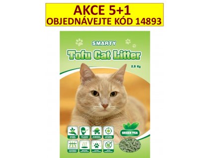 Smarty Tofu Cat Litter Green Tea podestýlka 6 l