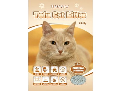 Smarty Tofu Cat Litter Original podestýlka bez vůně 6 l