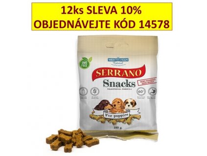 Serrano Snack Puppies 100 g