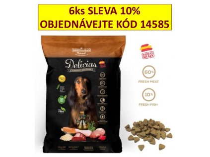 Delicias Dog Adult Soft poloměkké krmivo 1,5 kg