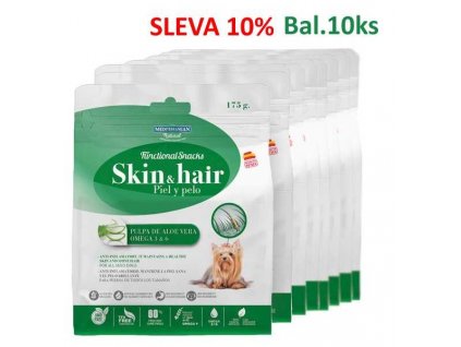 Funkční pamlsek na kůži a srst Skin & Hair 175 g (10 ks) SLEVA 10 %