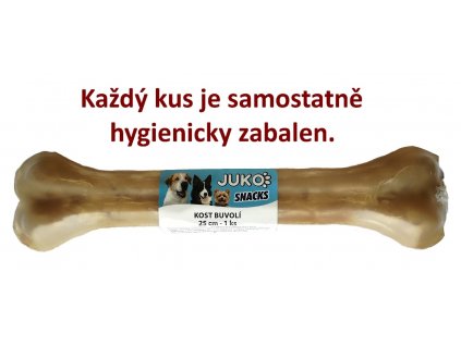 Kost buvolí JUKO Snacks 25 cm (1 ks)