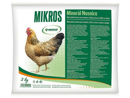 MIKROS minerál nosnice 3 kg