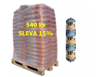 JUKO Salami Chicken (kuřecí), paleta 540 x 1 kg - SLEVA 15%