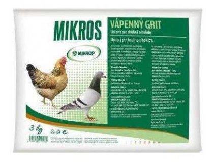 Vápenný grit Mikros 3 kg