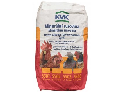 Vápenný grit KVK 25 kg