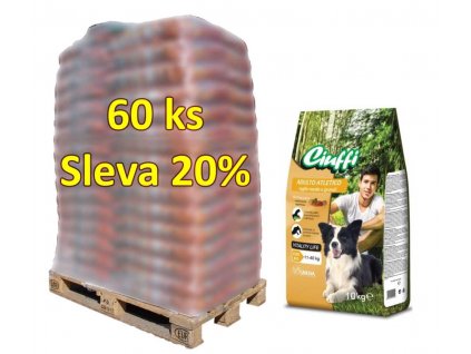 Ciuffi Adulto Atletico 10 kg (paleta 40 ks) - SLEVA 20 %  + Dárek ke každé objednávce.
