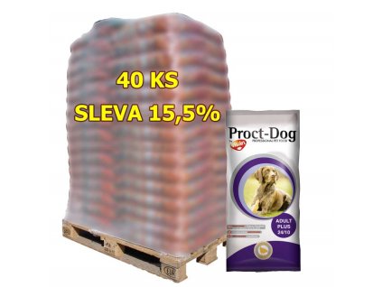 Proct-Dog Adult Plus 10 kg (paleta 40 ks) SLEVA 15,5 %