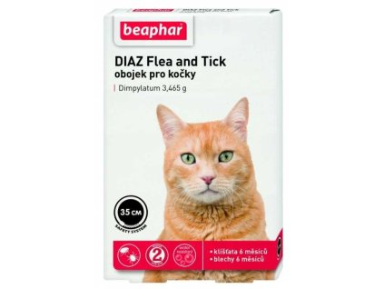 DIAZ Flea and Tick 3,465 g obojek pro kočky