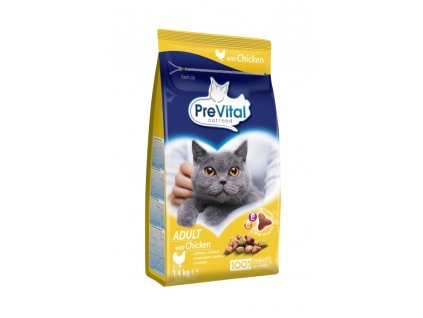 PreVital kočka kuřecí, granule 1,4 kg