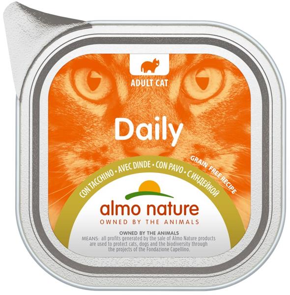 Almo Nature Daily Menu cat van. krůta 100g + Dárek ke každé objednávce.
