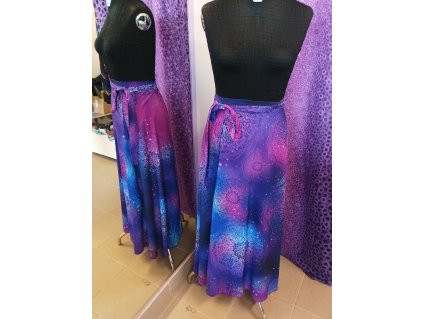 Zavinovací maxi sukně Mandaly