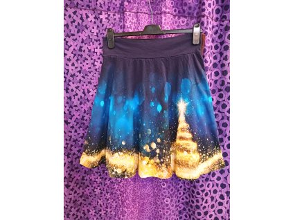 Půlkolovka Stromeček modrá