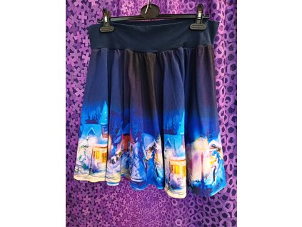 Půlkolovka Zasněžené město