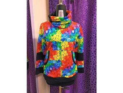 Mikina s klokankou Bublinky