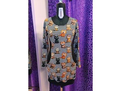 Šaty Naštvané kočky