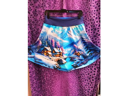 Půlkolovka Horská vesnička