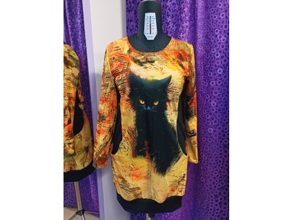 Šaty Černá kočka